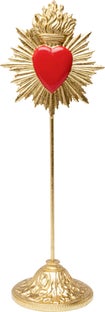 Objeto decorativo Flaming Heart 31 cm – Imagen-1.