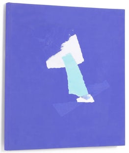 Obraz MDF Abstract niebieski 50x50 cm – obraz-1