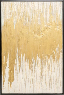 Bilde Med Ramme Abstract Hvit 80x120cm – bilde-1.