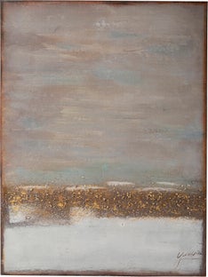 Absztrakt Horizon Akril Festmény 90X120Cm – kép-1.