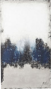 Abstract Into The Sea akryylimaalaus, taulu 120x210cm – kuva-1.