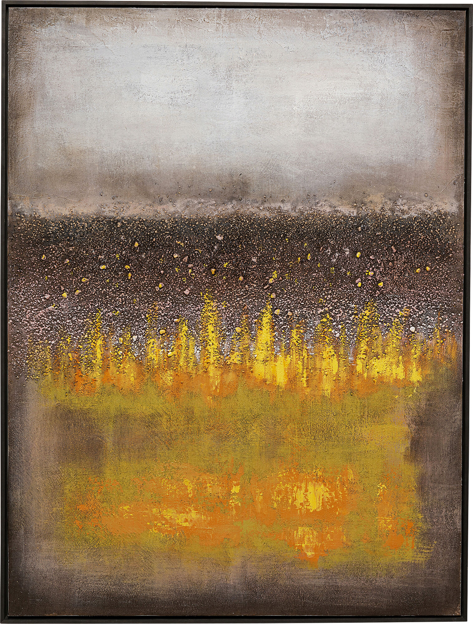 Cuadro lienzo Vista Amarillo 90x120cm – Imagen-1.