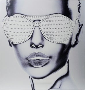 Obraz aluminiowy szary 120x120 cm – obraz-1