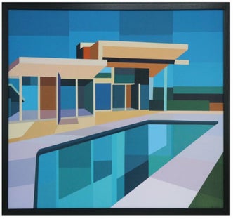 Cuadro enmarcado Architecture 100x85cm – Imagen-1.