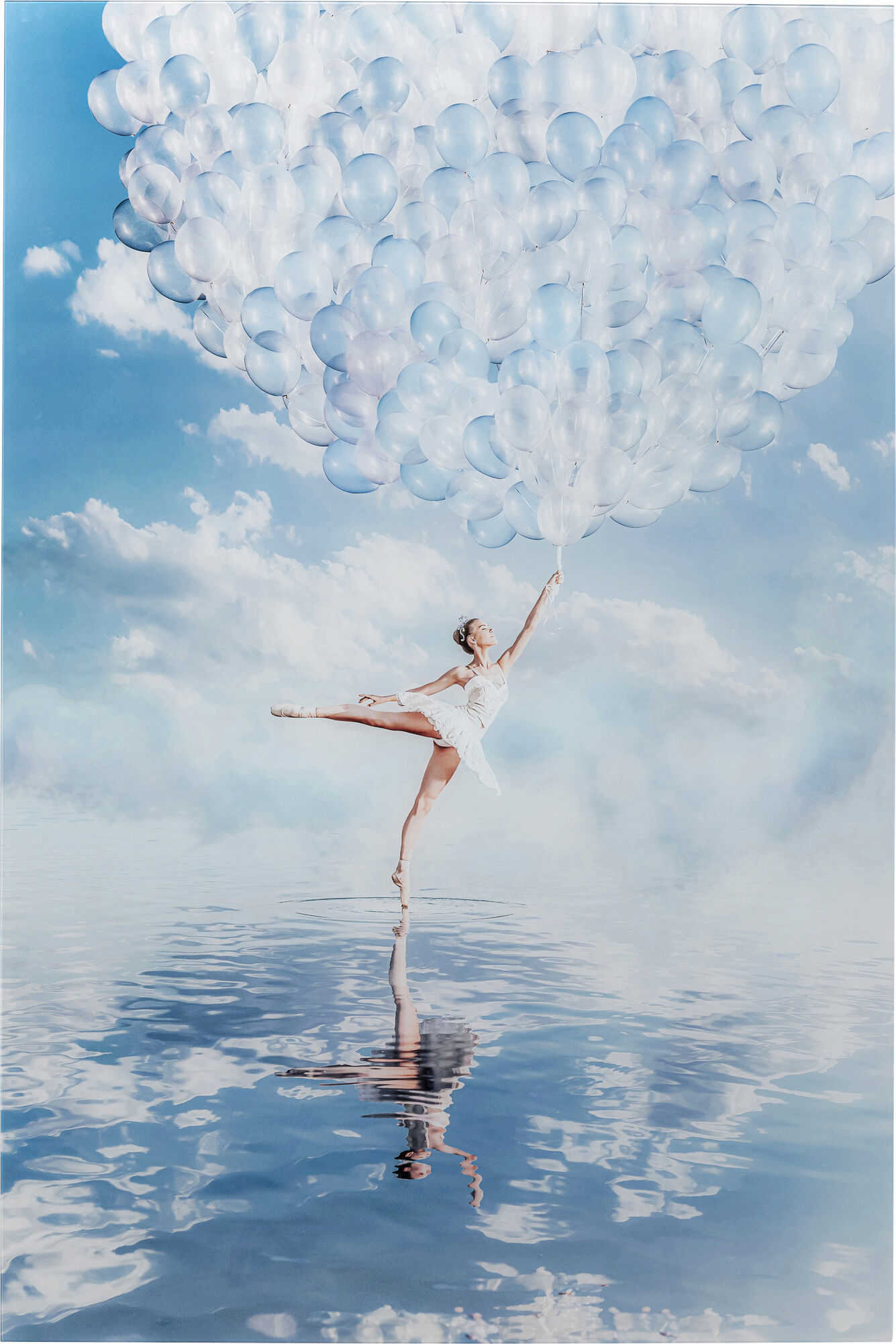 Balloon Girl Üvegkép 100X150Cm – kép-1.