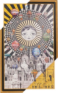 Ballons, billede i ramme, 110x174 – billede-1.