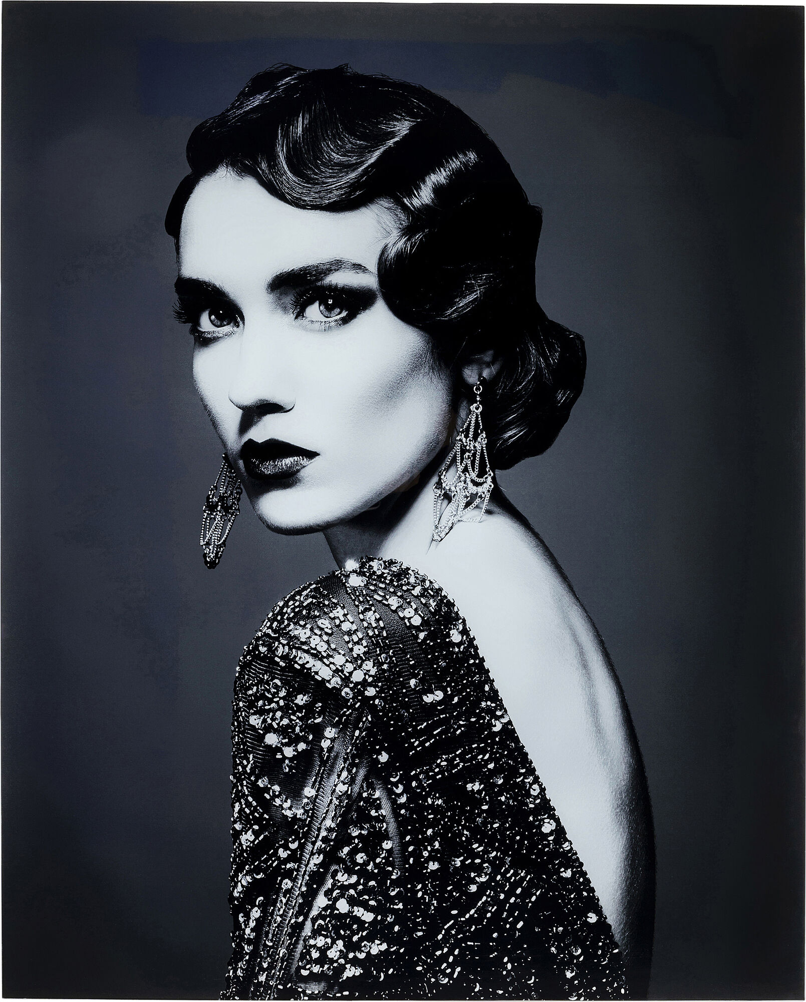 Tablou din sticla Beauty Lady 150x120cm – imagine-1.