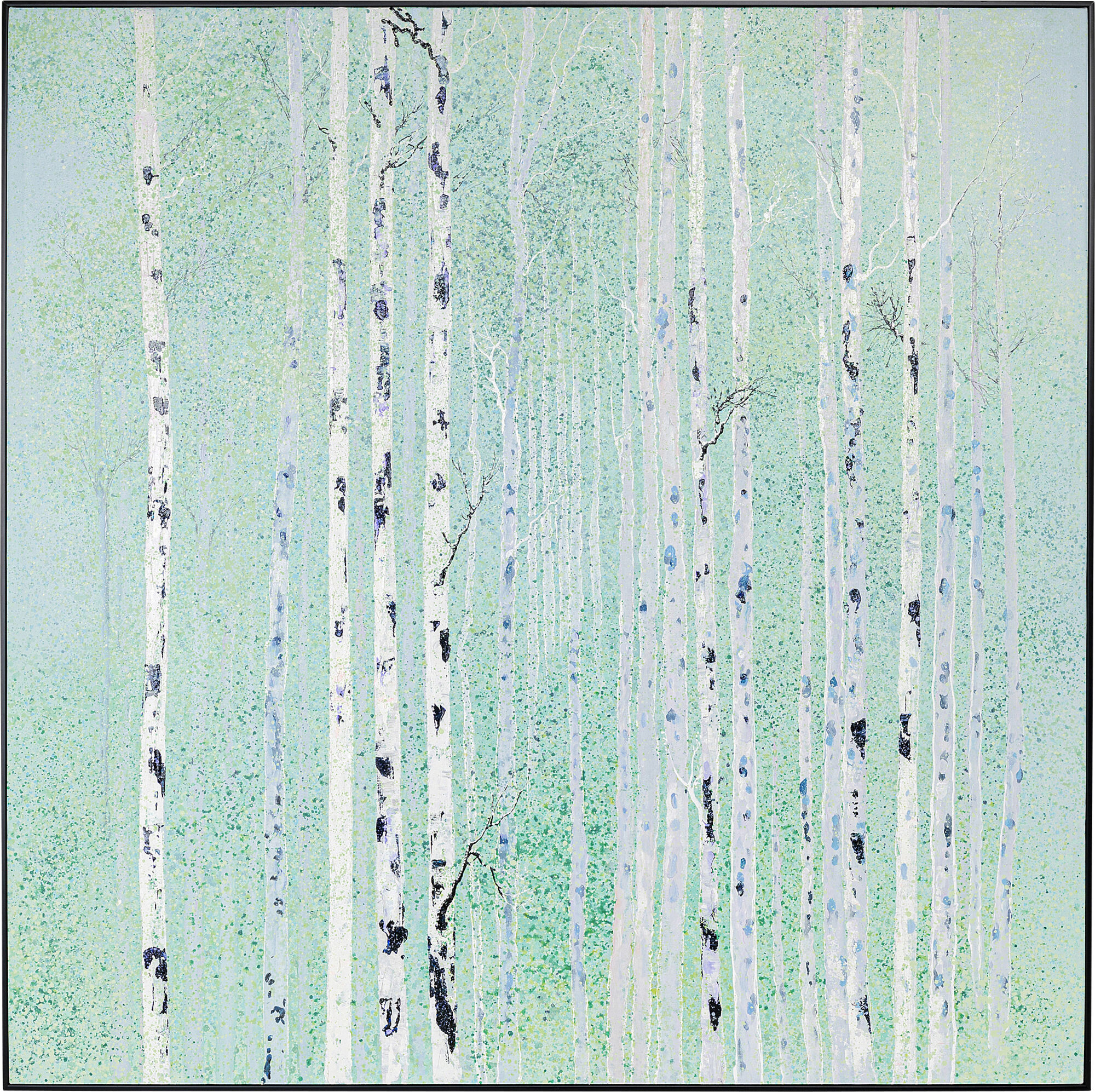 Obraz Birch Avenue 140x140 cm – obraz-1