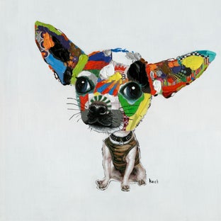 Obraz Chihuahua 50x50 cm kolorowy – obraz-1