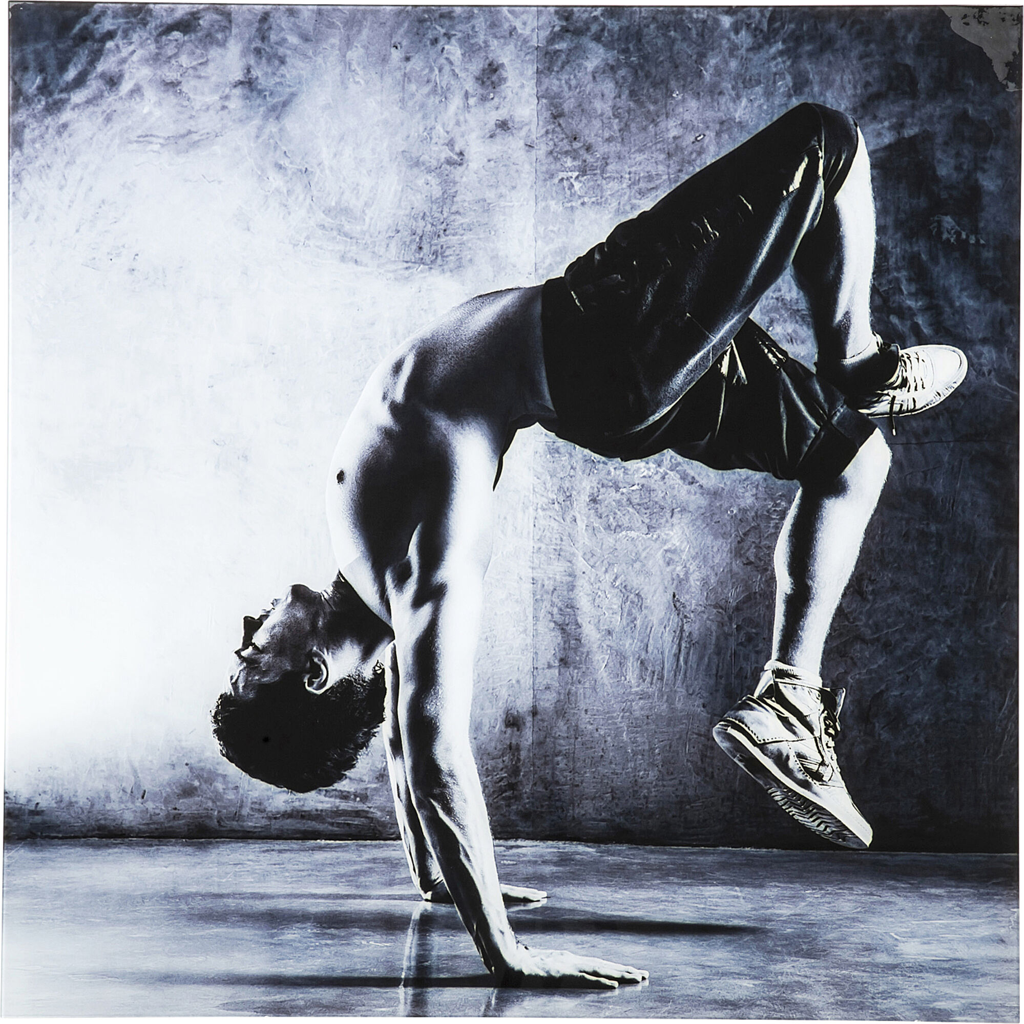 Tablou Glass Dance 90x90cm – imagine-1.