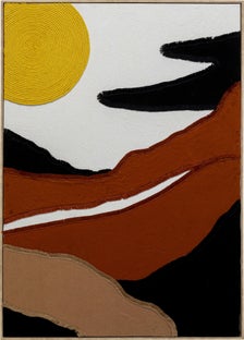 Obraz do salonu kolorowy wschód słońca 73x113 cm – obraz-1