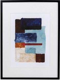 Bilde Med Ramme Boks Back Blå 60x80cm – bilde-1.