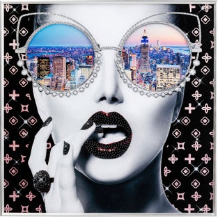 Bilde med Ramme Ny View 80x80 cm – bilde-1.