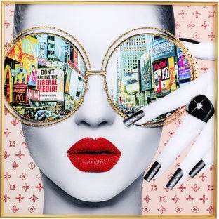 Картина Times Square View 80x80cm – изображение-1.