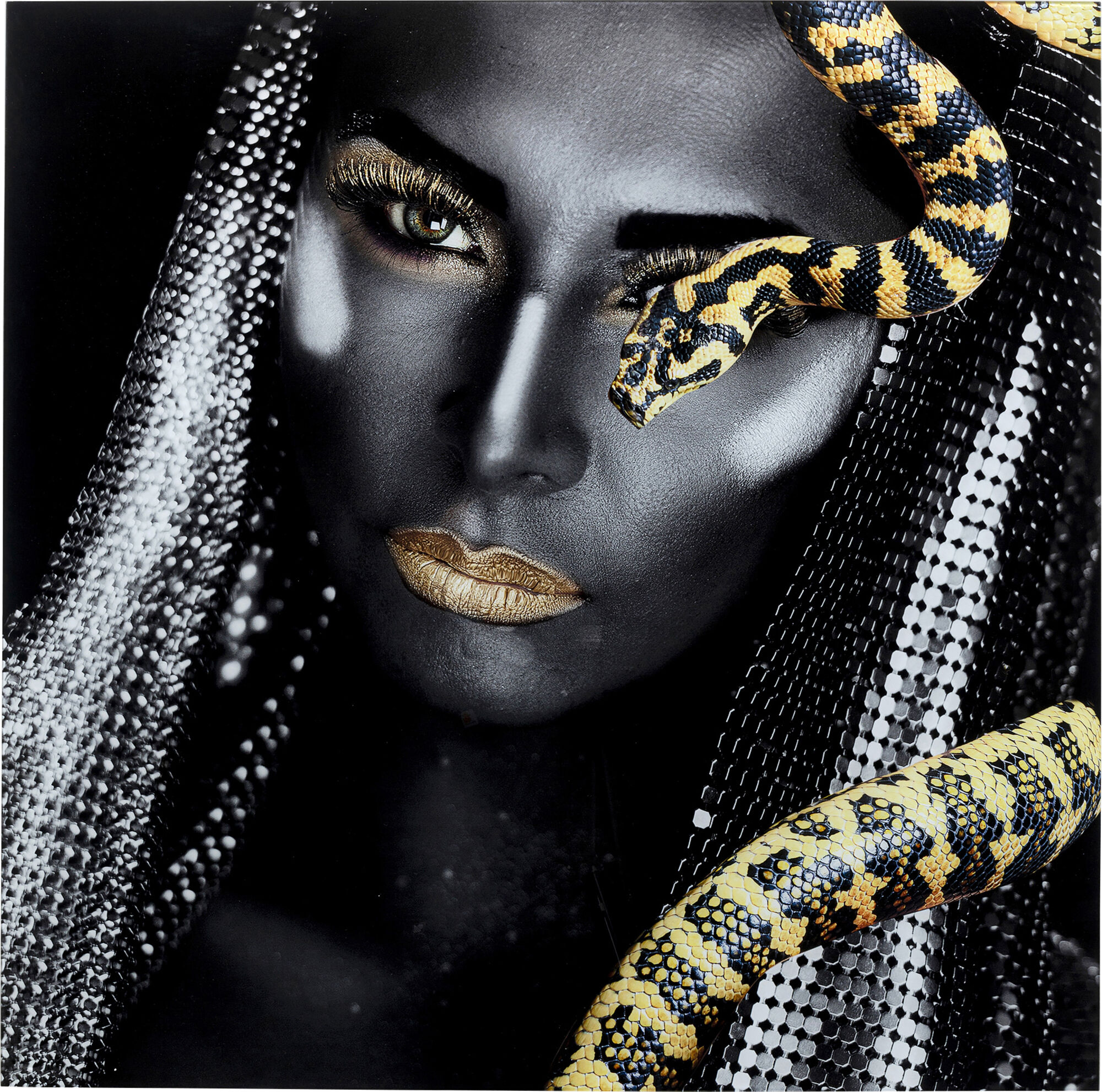 Fearless Üvegkép 100X100Cm – kép-1.