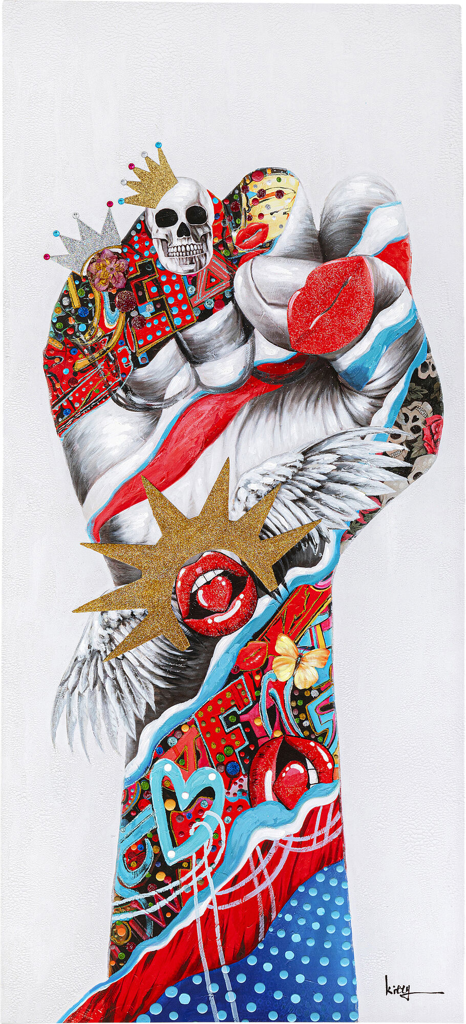 Obraz Fight For 90x200 cm kolorowy – obraz-1