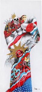 Obraz Fight For 90x200 cm kolorowy – obraz-1