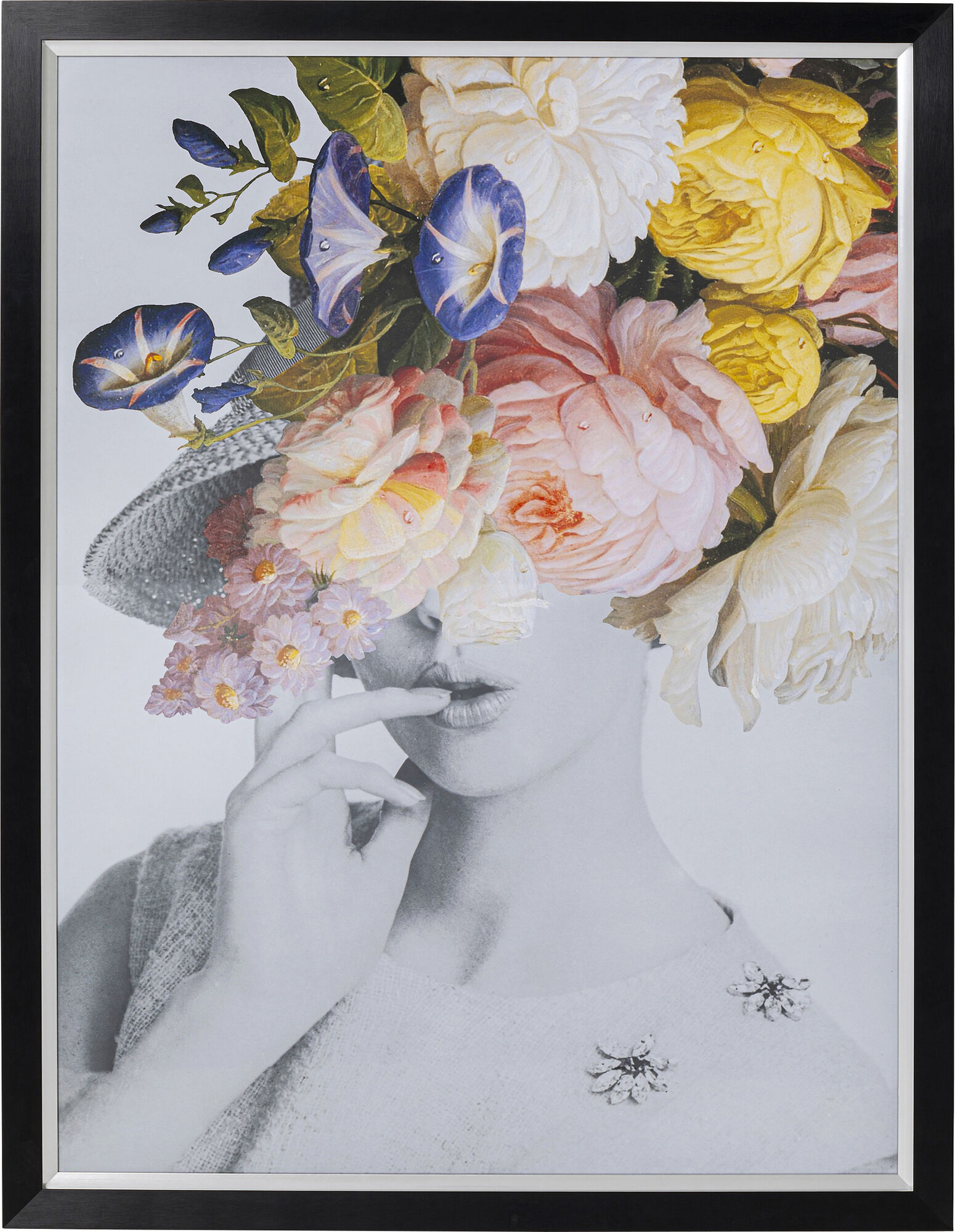 Cuadro Frame Flower Lady Pastell 152x117 – Imagen-1.