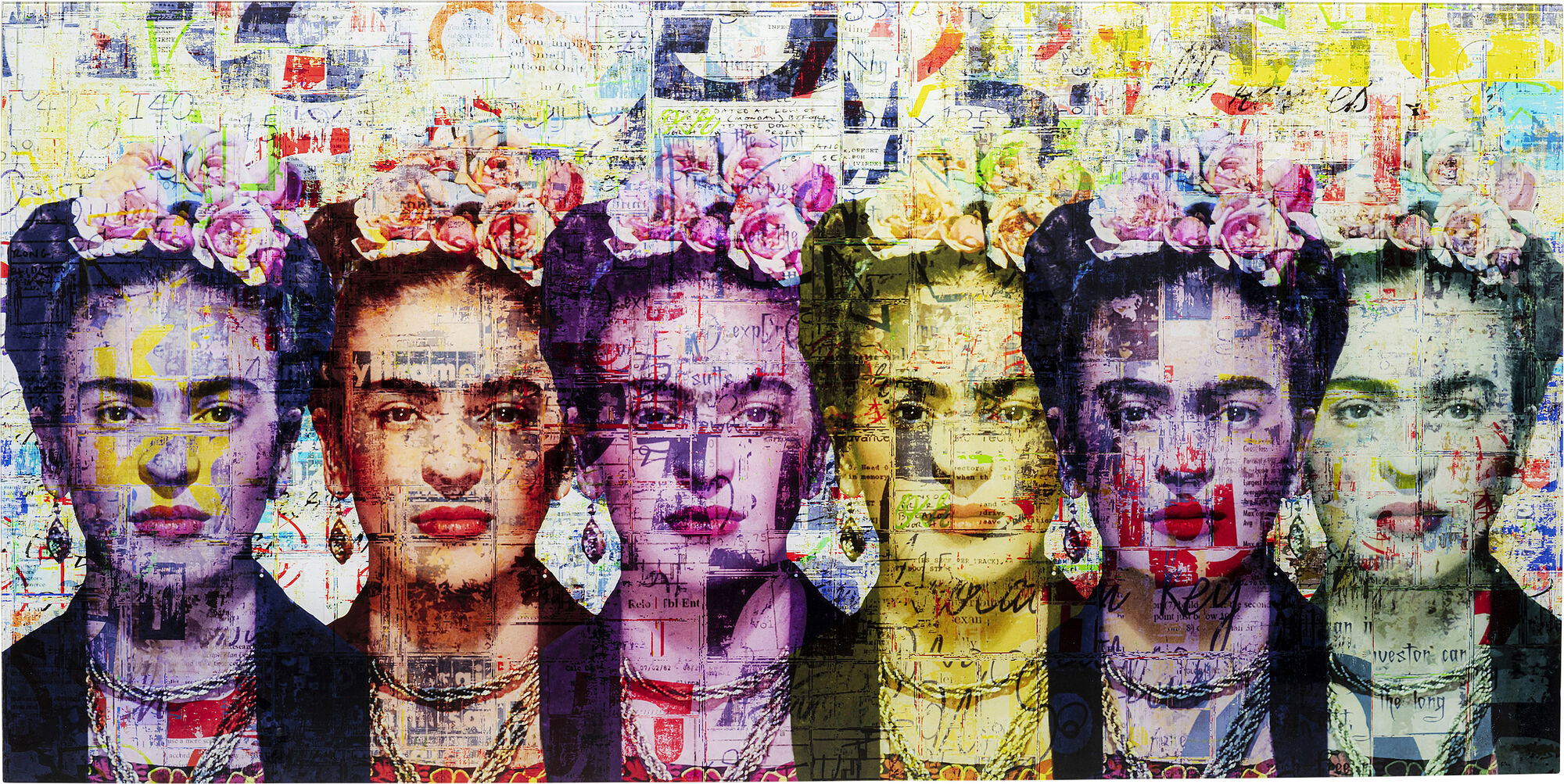 Cuadro cristal Frida Love 160x80 – Imagen-1.