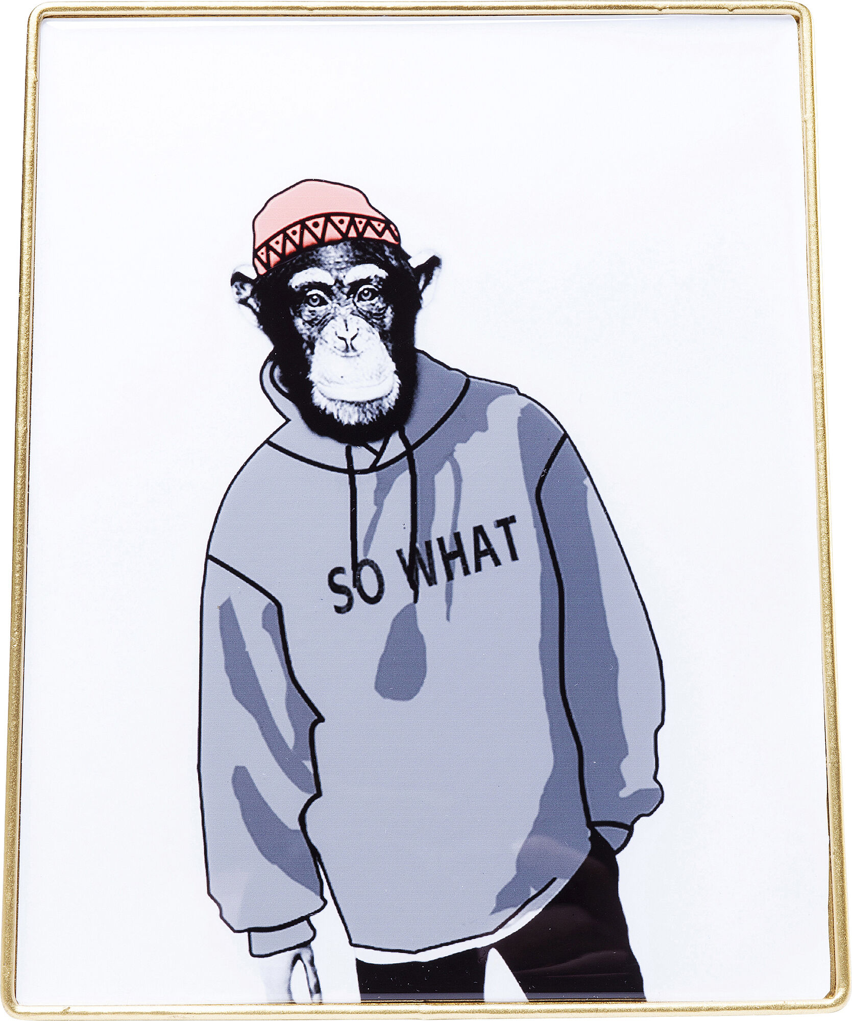 Obraz Gangster Monkey 16x20 cm – obraz-1