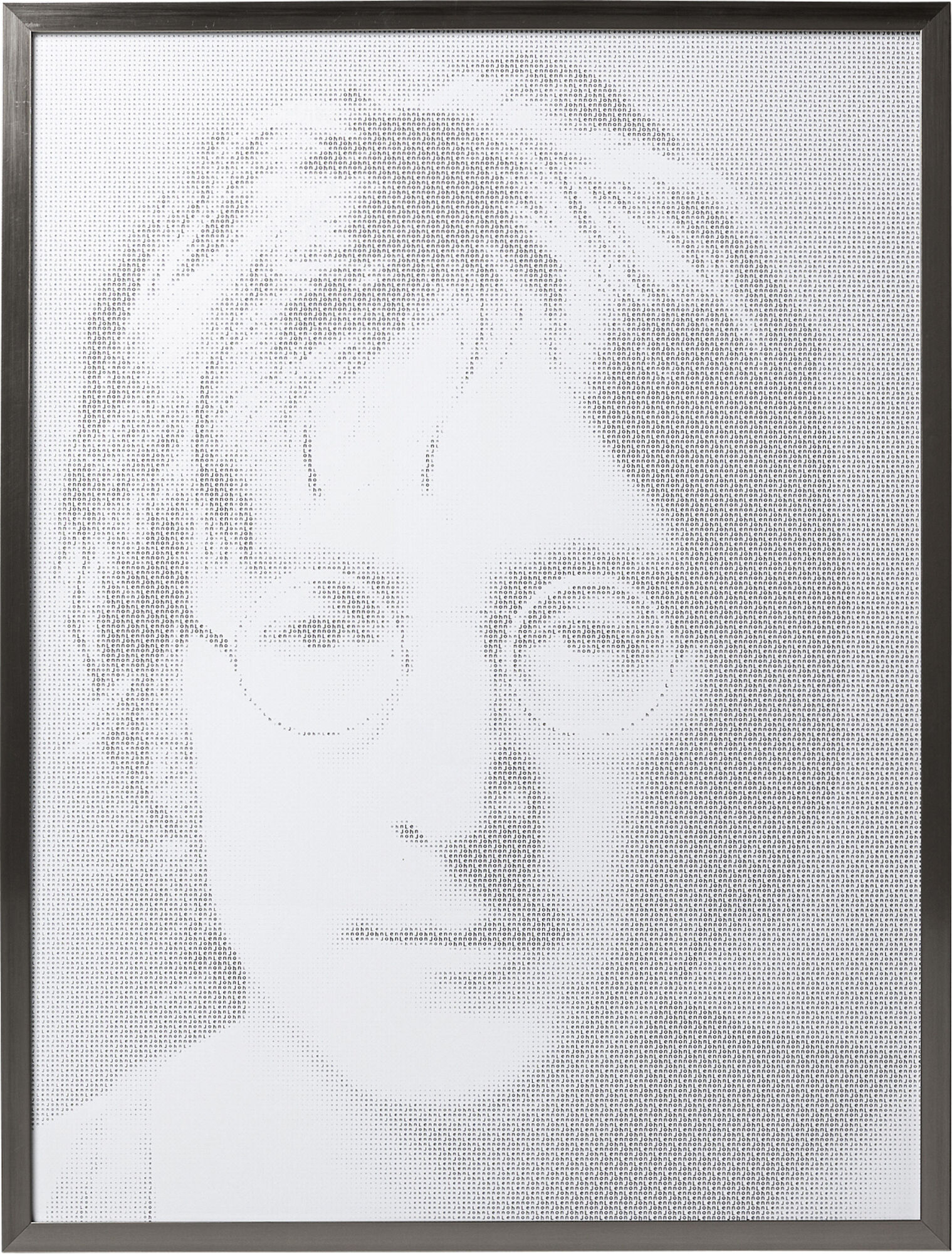 Obraz szklany Idol John czarny 79x104 cm – obraz-1