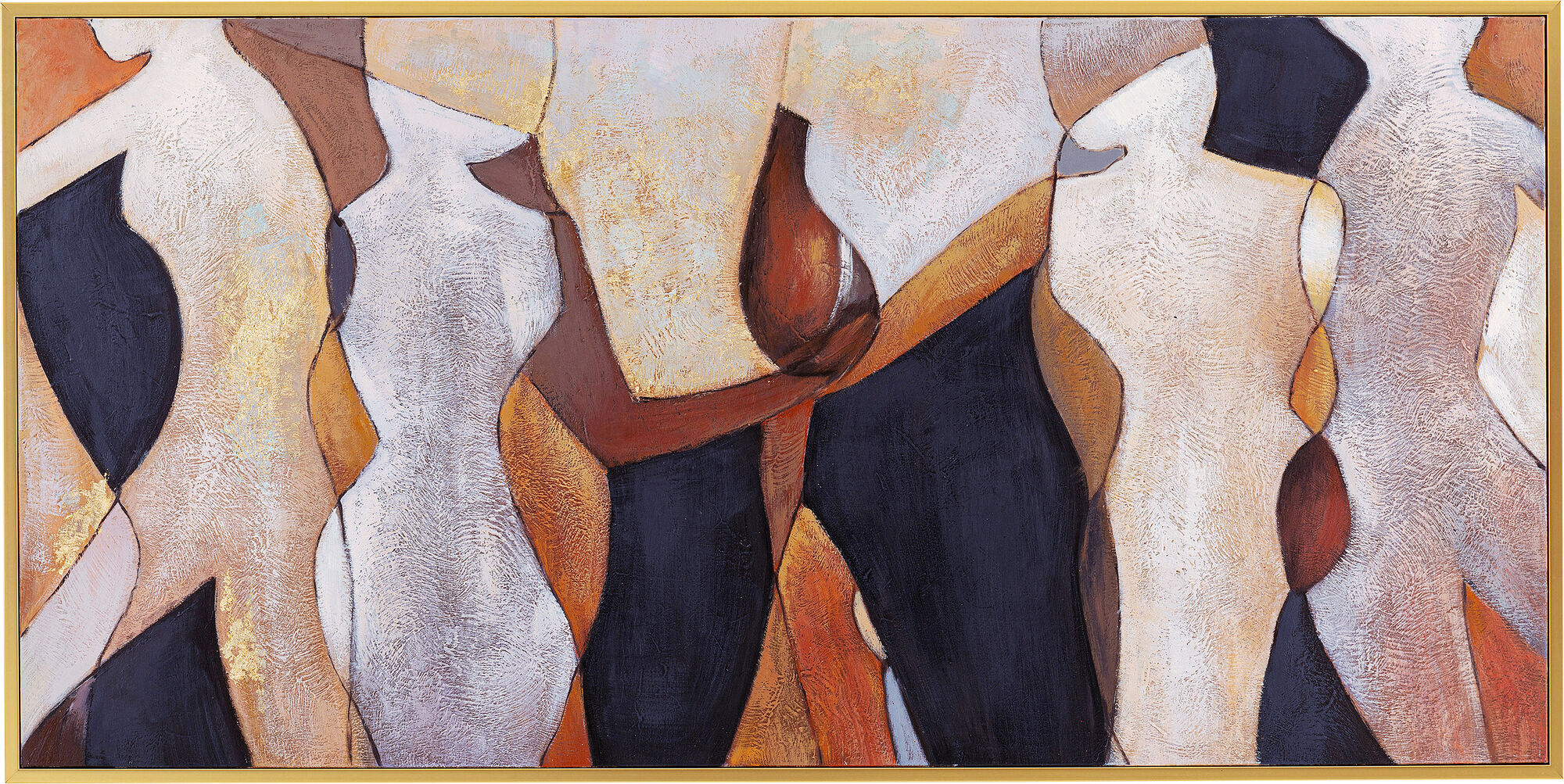 Quadro incorniciato Ladyship 160x80cm – immagine-1.