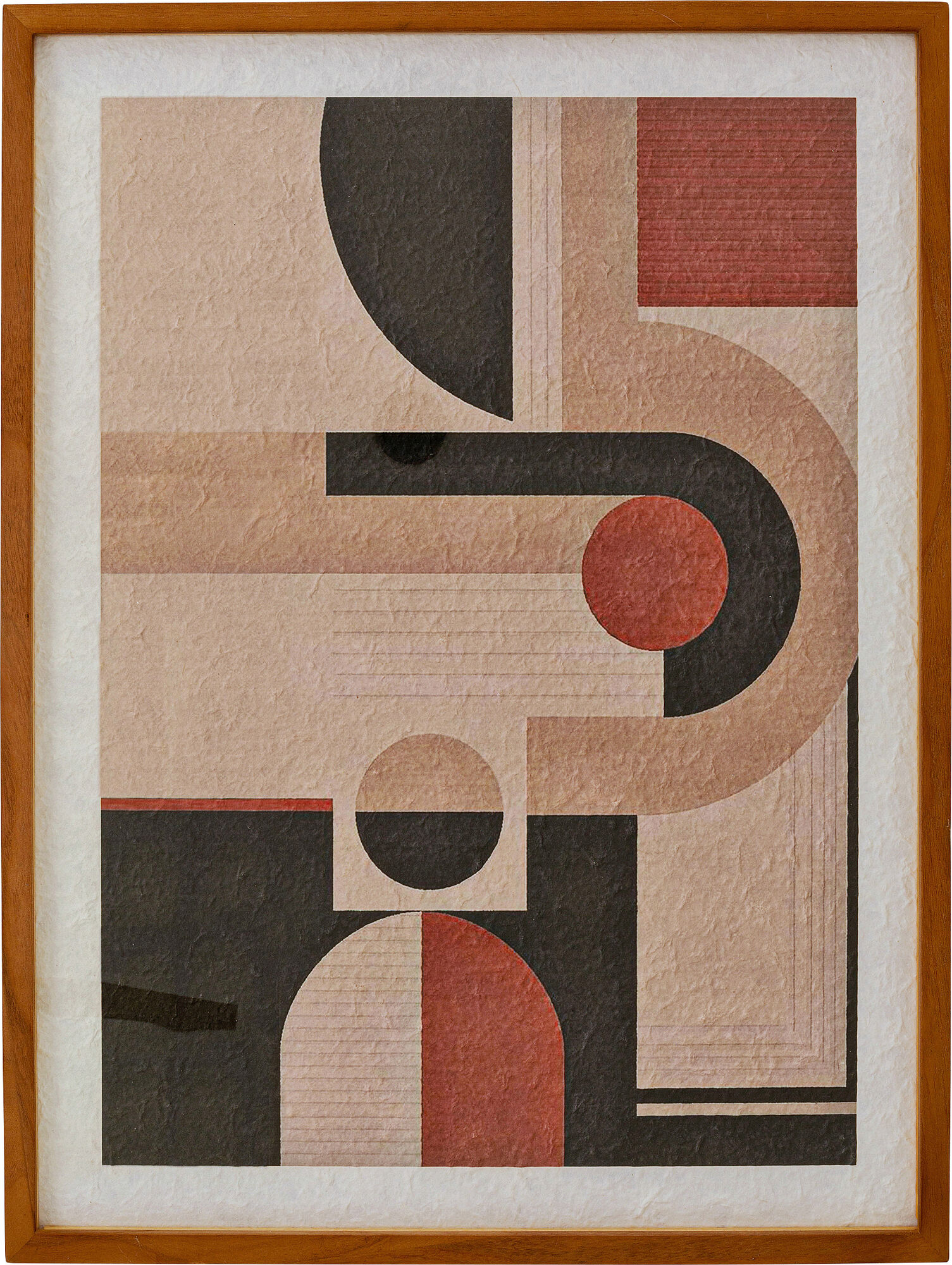 Tablou cu rama forme geometrice 60x80 cm – imagine-1.