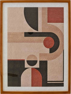 Tablou cu rama forme geometrice 60x80 cm – imagine-1.