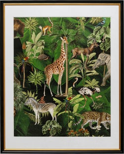 Cuadro Animals in Jungle 80x100cm – Imagen-1.