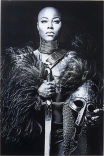 Lady Knight Üvegkép 100X150Cm – kép-1.