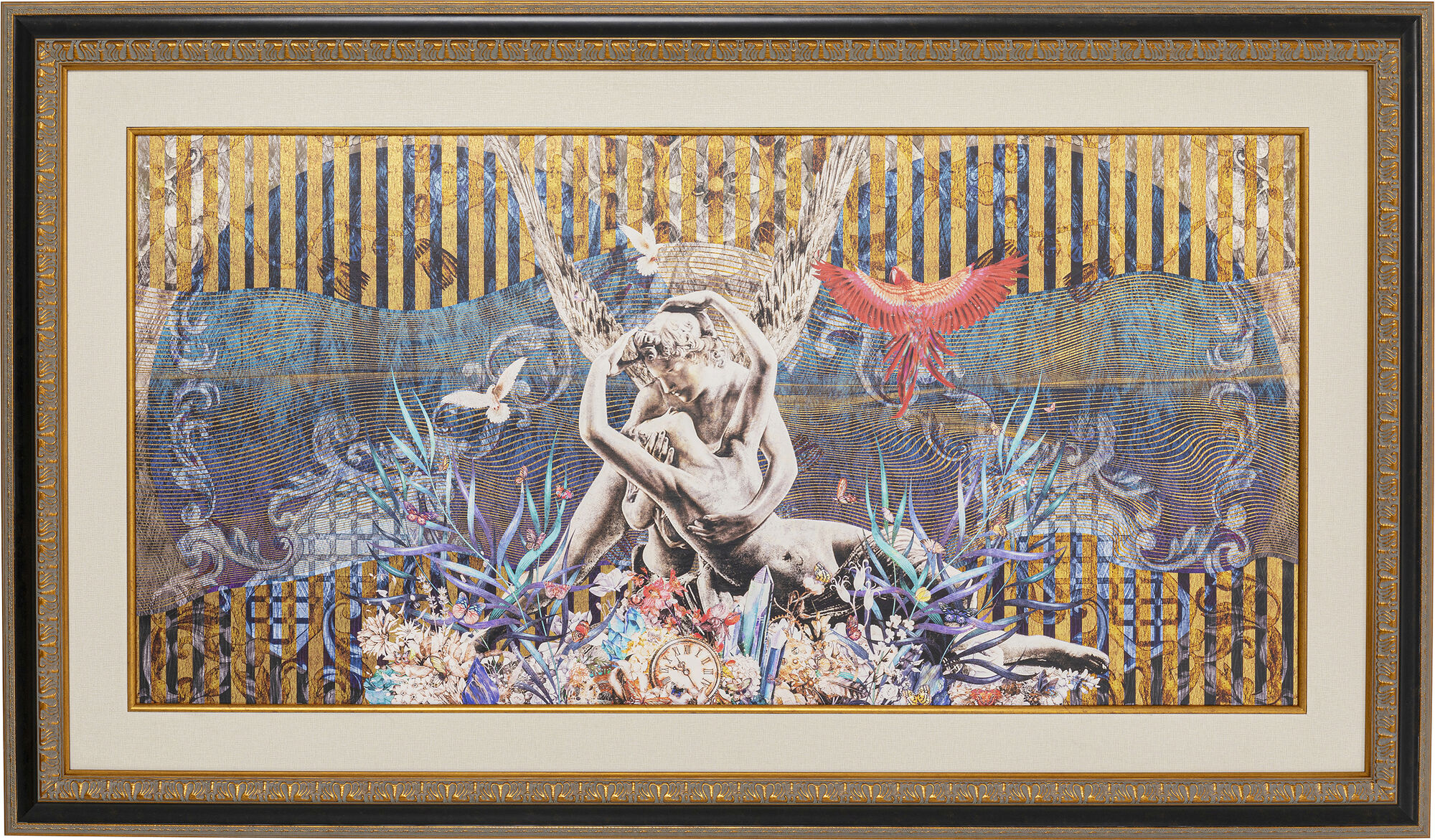 Obraz posągi rama drewno sosnowe 180x106 cm – obraz-1