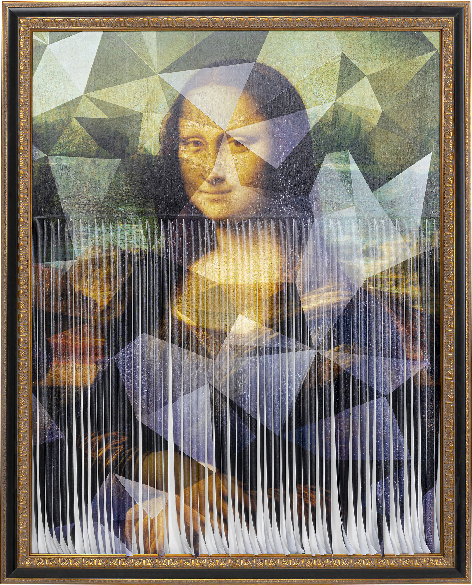 Obraz Ma­de­moi­selle Lisa 130x163 cm – grafika-1.