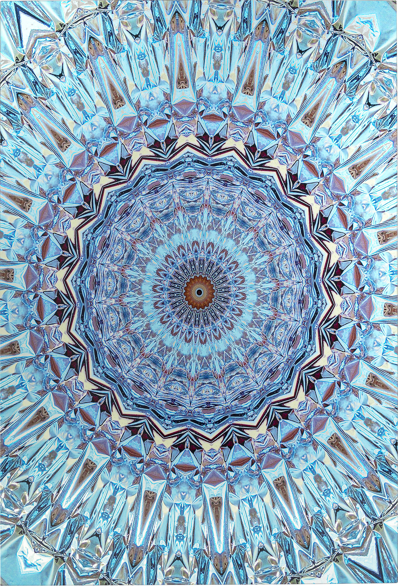 Obraz Metallic Shakedelic 120x180 cm – obraz-1