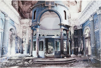 Картина Old Grand Hall 120x80 cm – изображение-1.