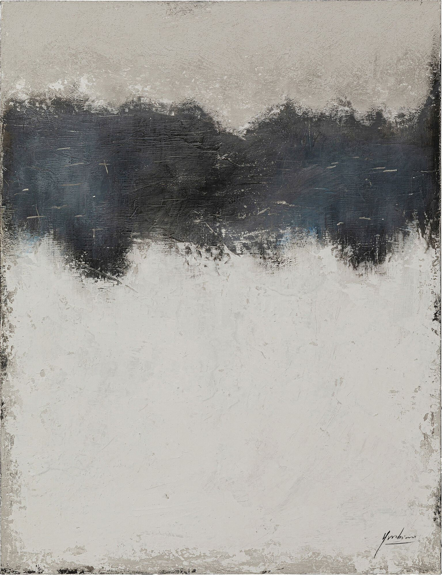 Abstract Into The Sea akryylimaalaus, taulu 90x120cm – kuva-1.