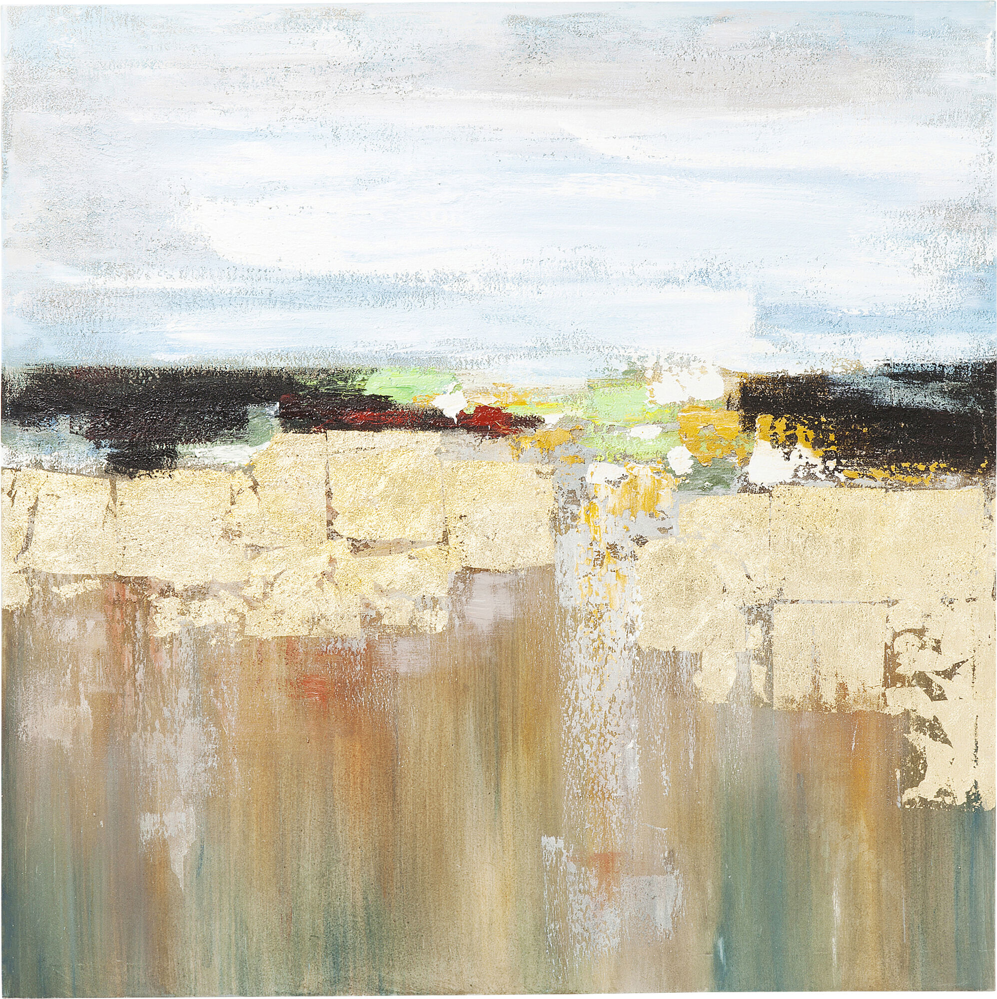 Obraz olejny Abstract Landscape 120x120 cm – obraz-1