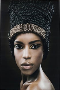 Cuadro cristal Royal Headdress Face 150x100cm – Imagen-1.