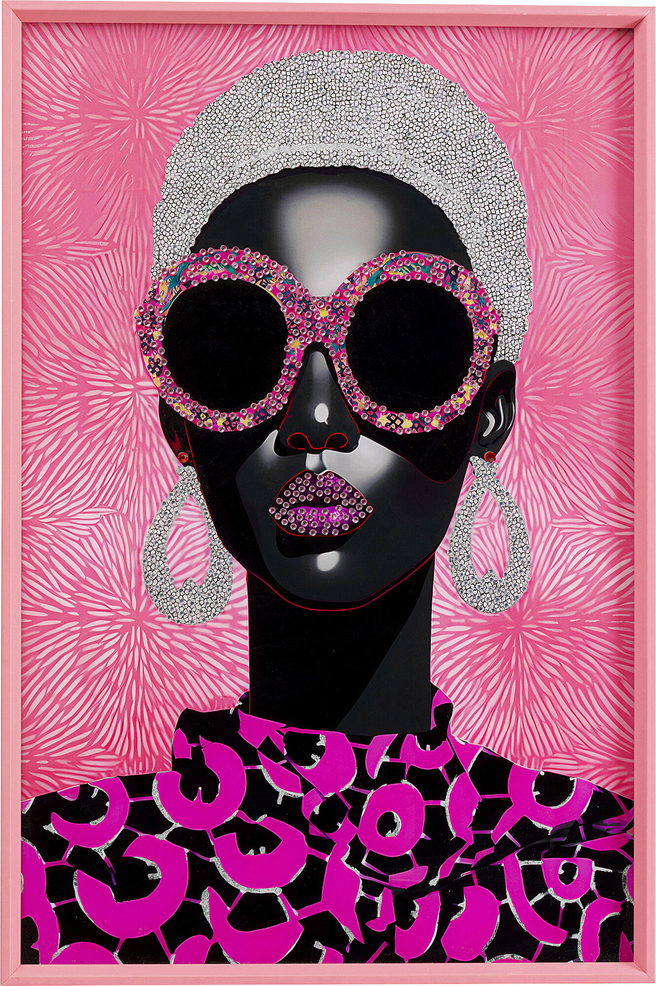 Quadro vetro Swinging Sixties 75x115cm – immagine-1.