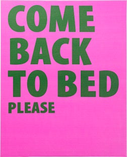 Bilde med Ramme Come Back To Seng 40x50 cm – bilde-1.