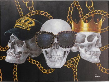 Skull Gang canvastaulu 120x90cm – kuva-1.