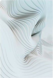 Smooth Wave Üvegkép 80X120Cm – kép-1.