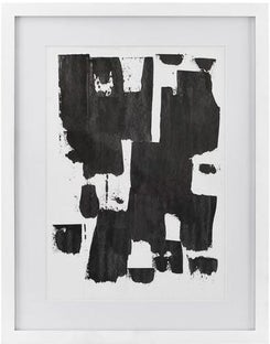Obraz Spatula 43x56 cm biało-czarny – obraz-1