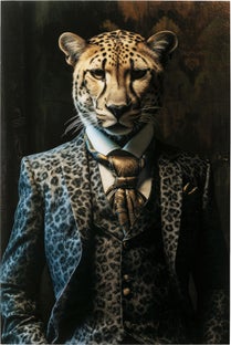 Tablou de sticla Mister Leo 100x150 cm – imagine-1.