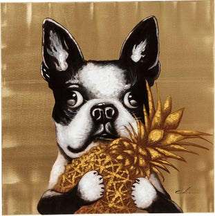 Hund med ananas – billede-1.