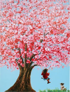Obraz Touched Flower Girl 120x160 cm – obraz-1