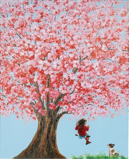 Obraz Touched Flower Girl 80x100 cm – obraz-1