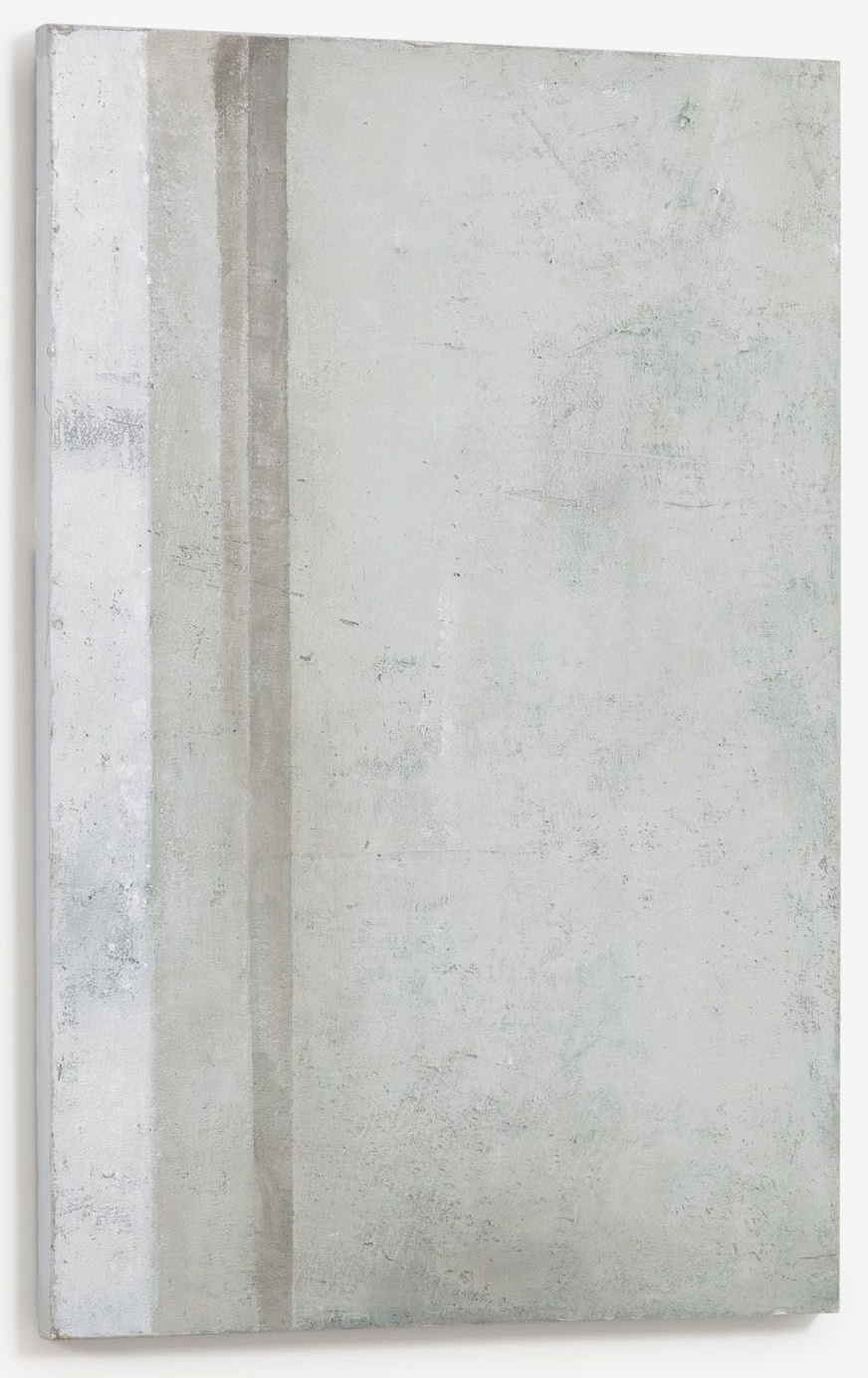 Obraz na płótnie szary rama drewniana 60x90 cm – obraz-1