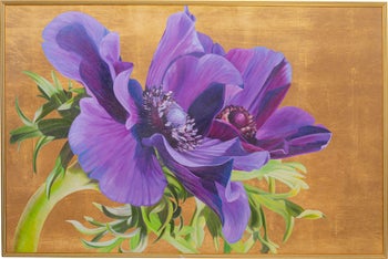 Bilde med Ramme Violet 150x100 cm – bilde-1.