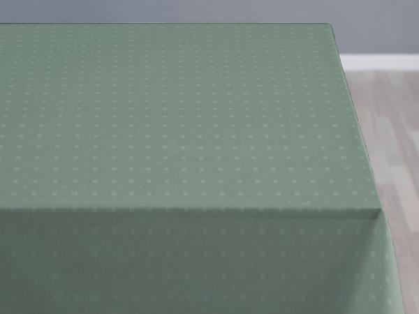 Obrus Squares 140x270 cm blada blada zieleń – obraz-1