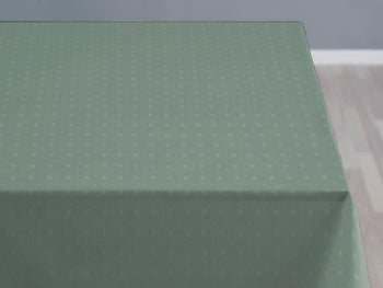 Obrus Squares 140x270 cm blada blada zieleń – obraz-1